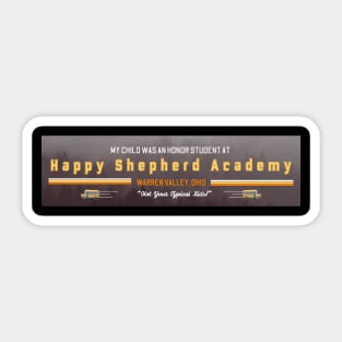 Honor Students of Happy Shepherd Academy Sticker